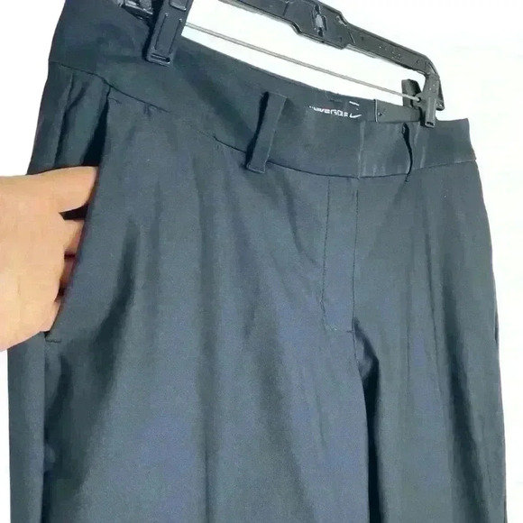 Nike black tour Performance dri-fit straight front Crop Golf Pants Size 12 - Picture 4 of 10